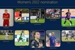 2022金足奖女足30人候选：普特拉斯领衔，岩渊真奈入选