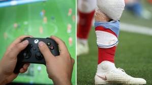 离大谱!英乙球队克鲁前锋在家玩Xbox时腿部受伤,将缺席比赛