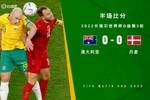 半场-双方互有攻守 丹麦控球占优暂0-0澳大利亚