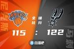 🏀凯尔登30分 兰德尔41+11+7 奎克利36+7+7 马刺送尼克斯5连败