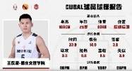 CUBAL球员球探报告：重庆文理学院-王俣豪